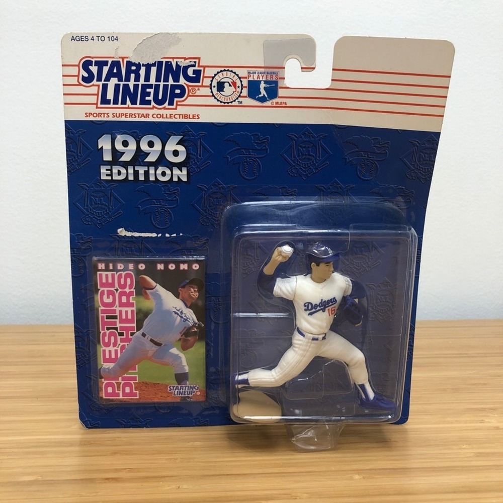 Starting Lineup Hideo Nomo Action Figure Kids Blue 1996 Dodgers MLB
